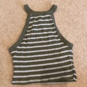 Striped Halter Top